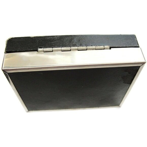 Vintage Swank MOP Round Set Silver Tone Cufflinks & Tie Clip Tux Shirt Suit - Picture 12 of 12